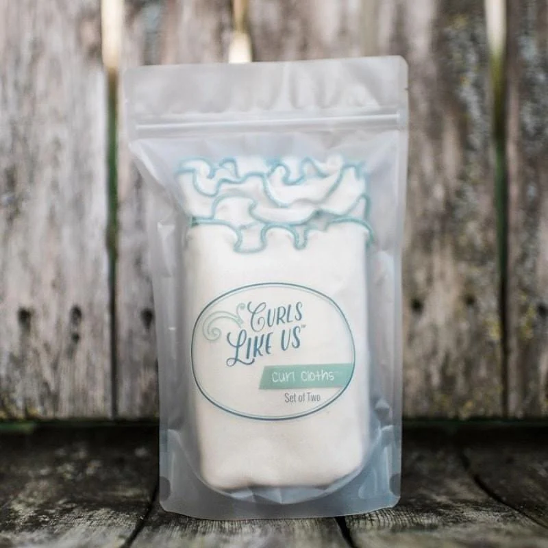 Serviette 100% Coton pour Boucles Lot de 2 - Curls Like Us