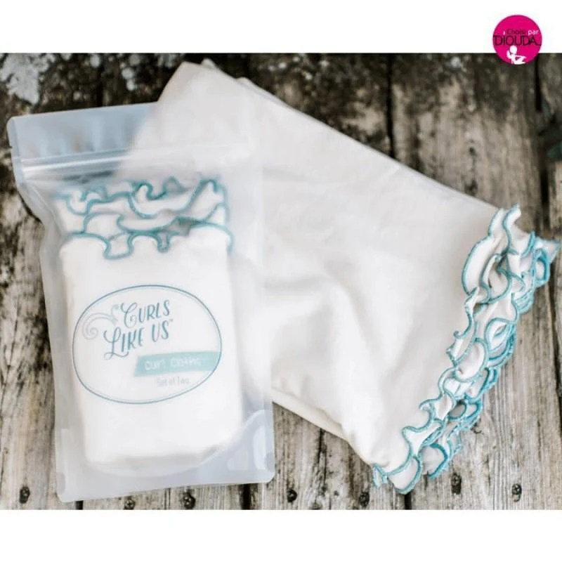 Serviette 100% Coton pour Boucles Lot de 2 - Curls Like Us - Image 2