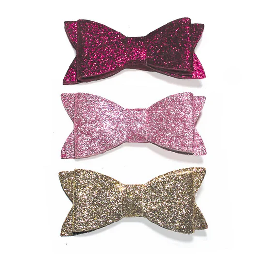 3 Barrettes Noeud Papillon Clips - Camryn's BFF - Image 3