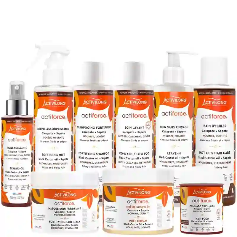Gamme Complète Cheveux Crépus Cassants - Actiforce