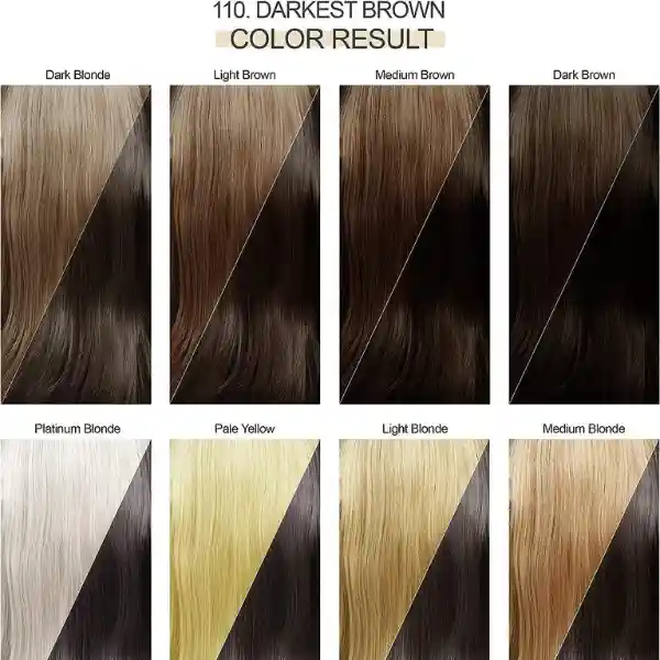 Coloration Semi-permanente 110 Darkest Brown - ADORE - Image 3