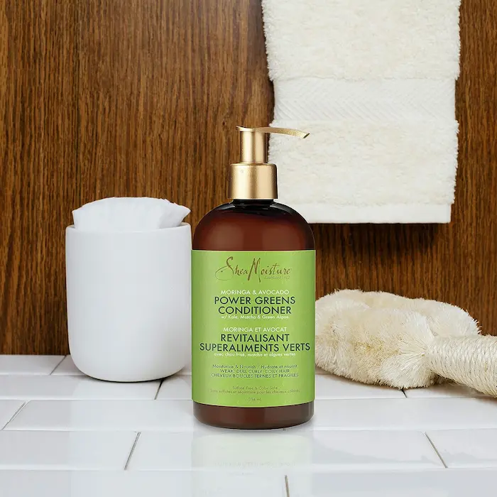 Après-shampoing Power Greens au Moringa & Avocat - Shea Moisture - Image 2