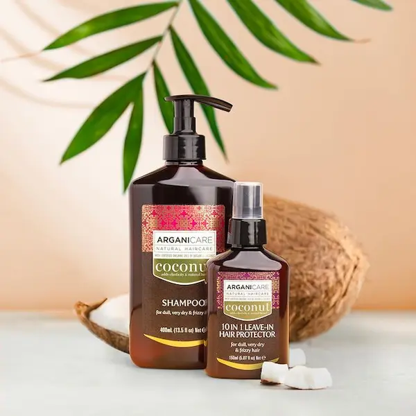 Spray Réparateur 10-en-1 Leave In Hair Protector - Arganicare Coco - Image 2
