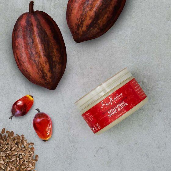 Cire Capillaire Reshapping Shine Butter - Shea Moisture Red Palm Oil et Cocoa - Image 2