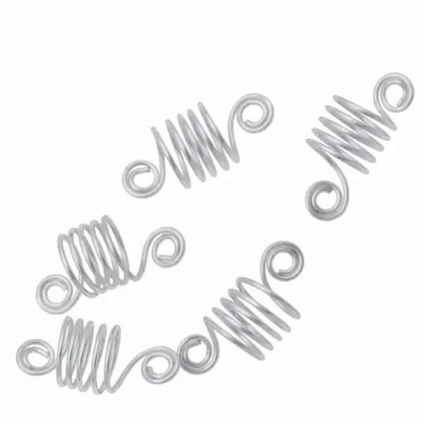 Lot de 5 Spirales Ressorts pour braids et Locks