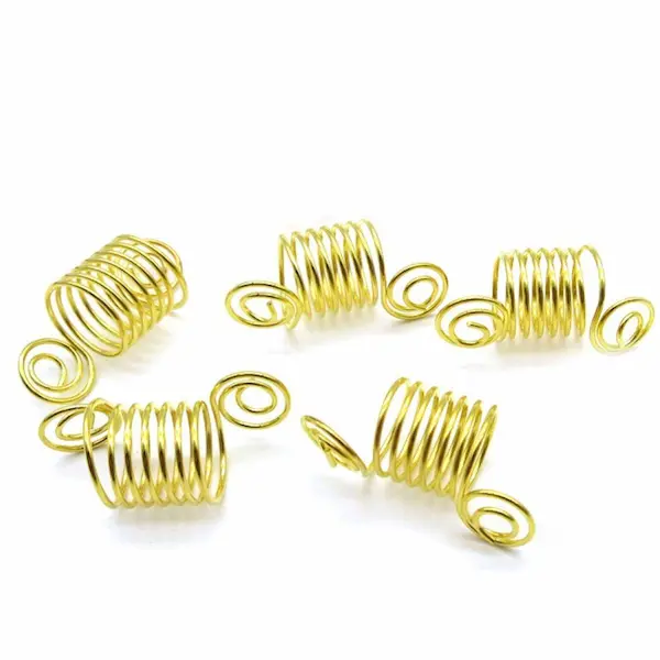 Lot de 5 Spirales Ressorts pour braids et Locks - Image 3