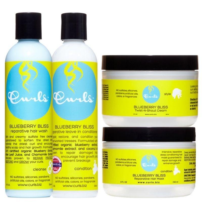 Blueberry Bliss Routine soin des Boucles