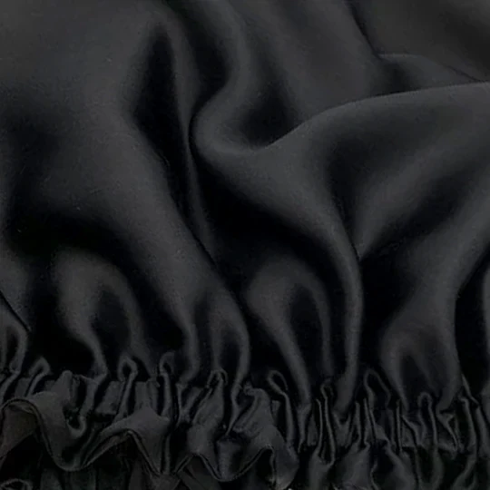 Bonnet de Nuit Satin Chrome avec Elastique - Evolve - Image 5