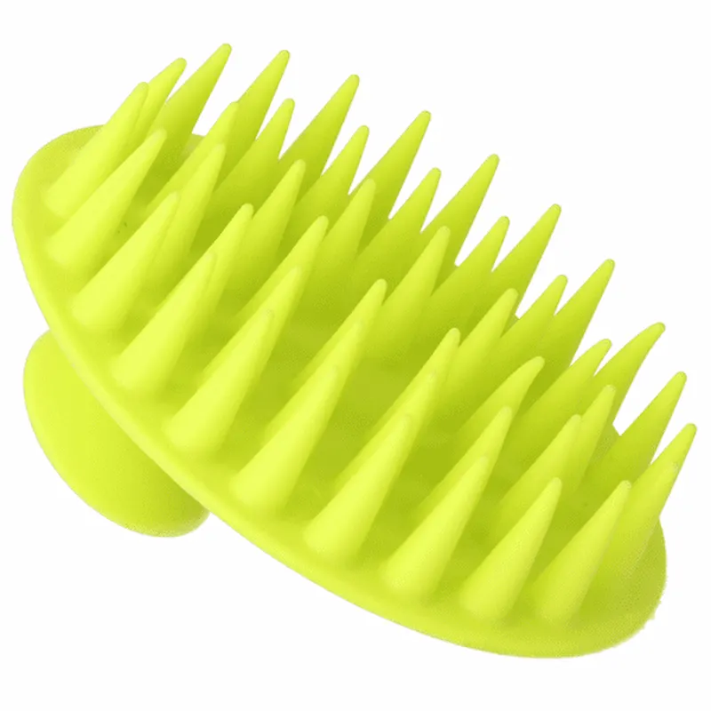 Brosse de Massage Cuir Chevelu Silicone - Image 3
