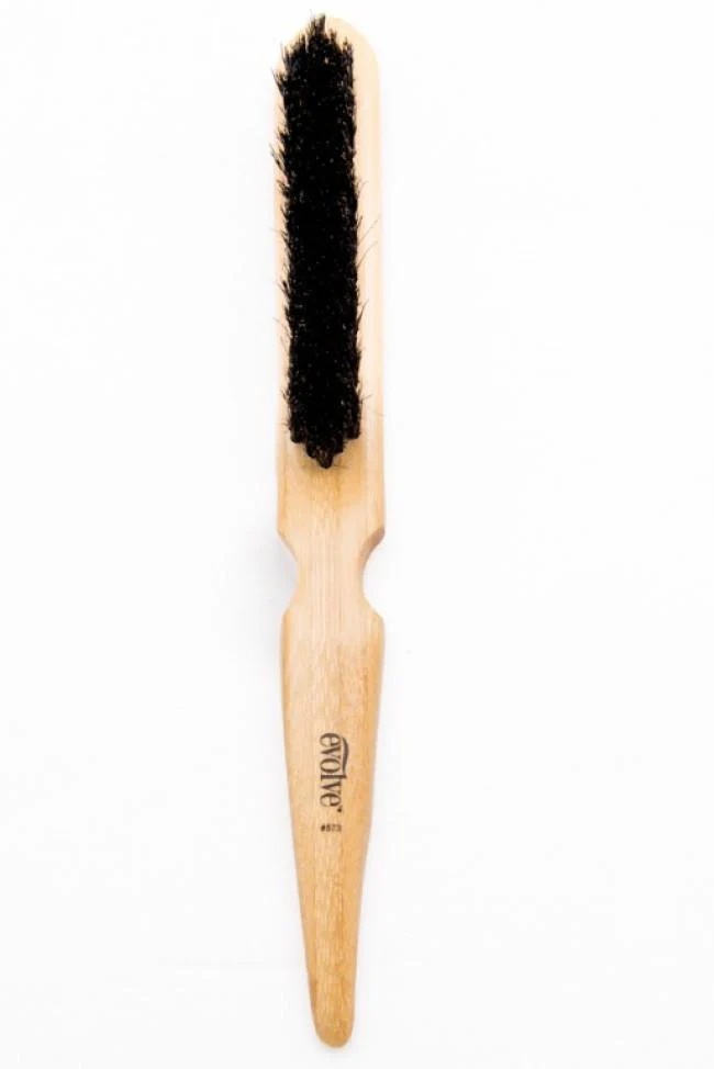 Brosse pour Plaquer les Cheveux en Poils de Sanglier et Bambou - Evolve - Image 4