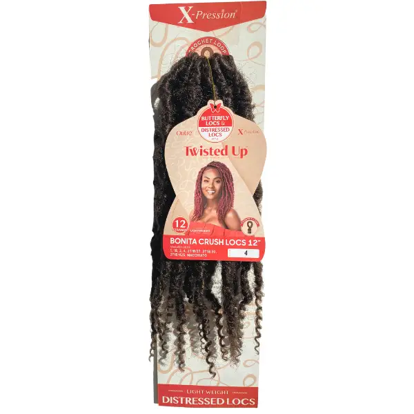 Crochet Locks X-Pression Bonita Crush Locs 12 pouces - Outré - Image 3