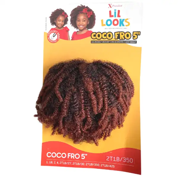 Rajouts courts X-pression Coco Fro - Outré Lil Looks - Image 5