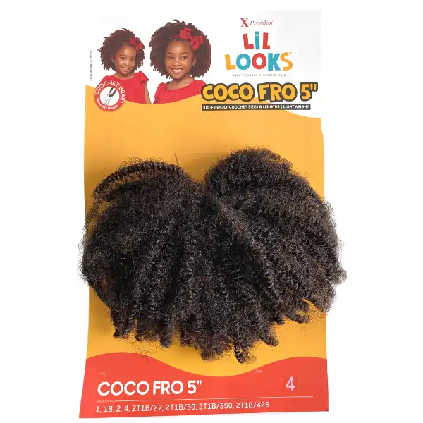 Rajouts courts X-pression Coco Fro - Outré Lil Looks - Image 6