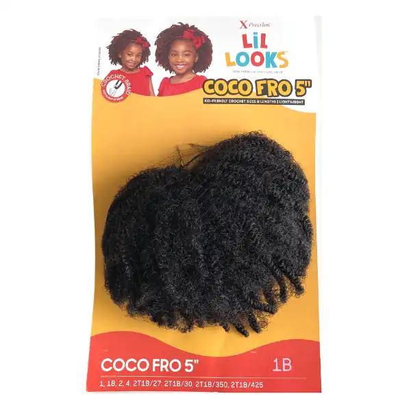 Rajouts courts X-pression Coco Fro - Outré Lil Looks - Image 7
