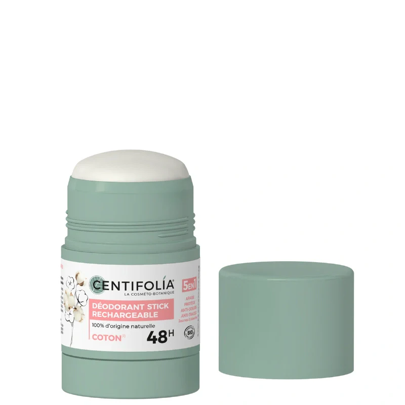 Déodorant Stick 48h Rechargeable Fleur de Coton - Centifolia