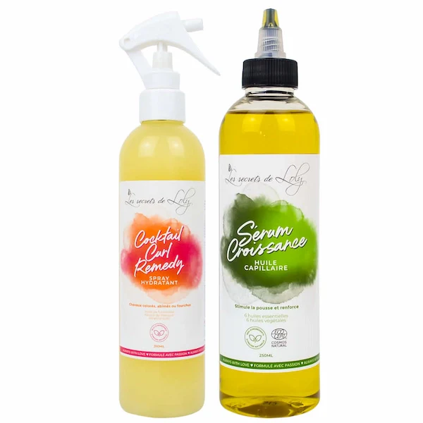 Duo croissance cheveux Les Secrets de Loly