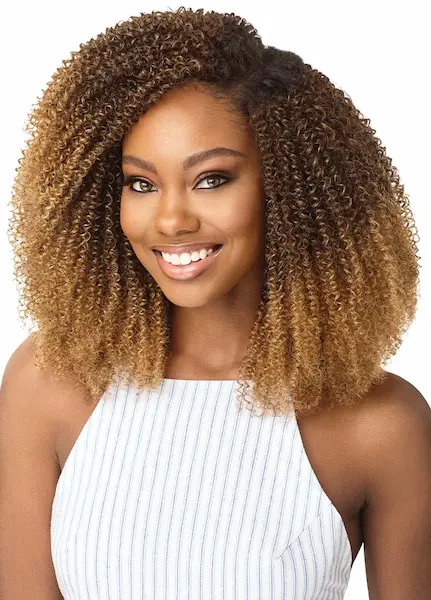 Extensions CLIP-IN 4C Corkscrew Afro 9PCS - Outré - Image 10