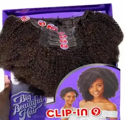 Extensions CLIP-IN 4C Corkscrew Afro 9PCS - Outré - Image 9