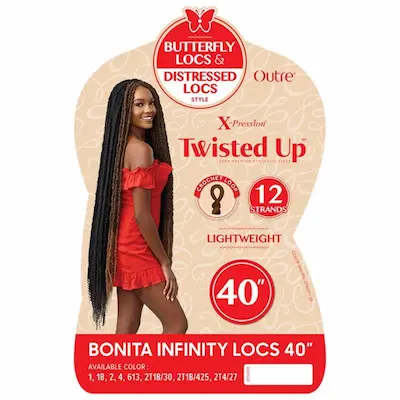 Fausses Locks Longues 40 pouces Bonita Infinity - Outré - Image 3