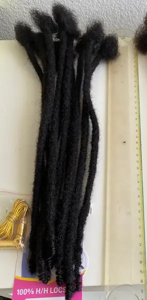 Dreadlocks Extensions Naturelles Loc N Roll Braid 14 pouces - Janet Collection - Image 3
