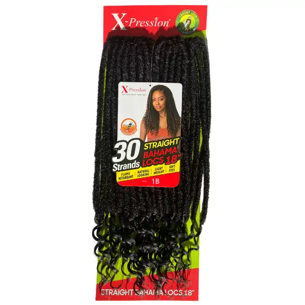 Locks Crochet Straight Bahama Locs 18 pouces - Outré - Image 11