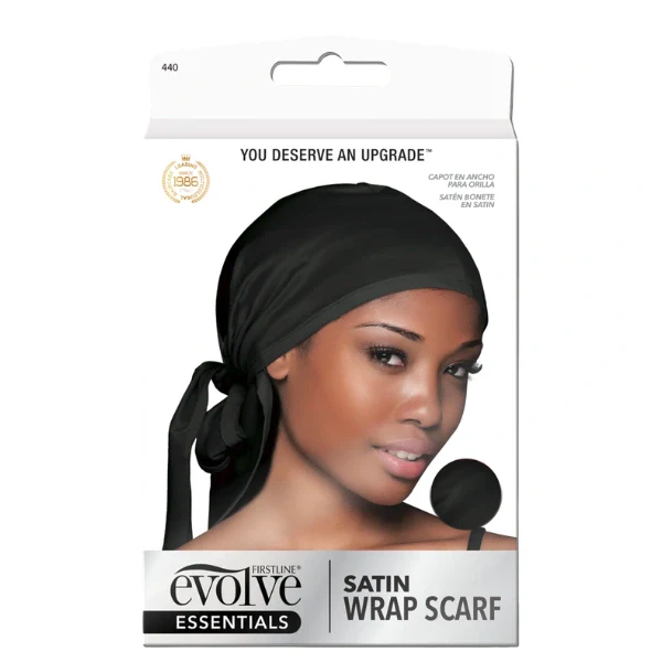 Foulard Cheveux en Satin - Evolve - Image 3
