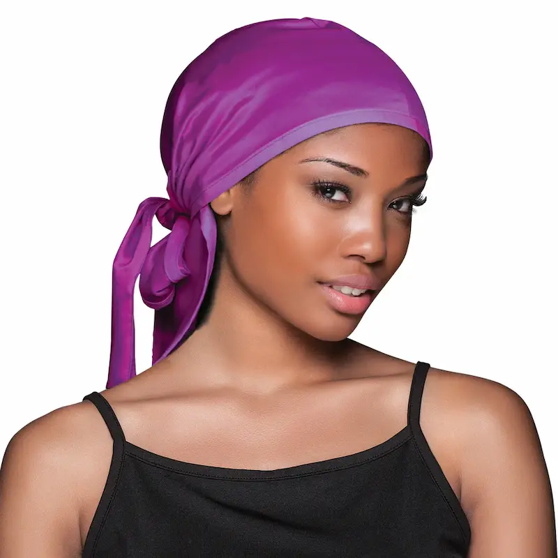 Foulard Cheveux en Satin - Evolve - Image 4