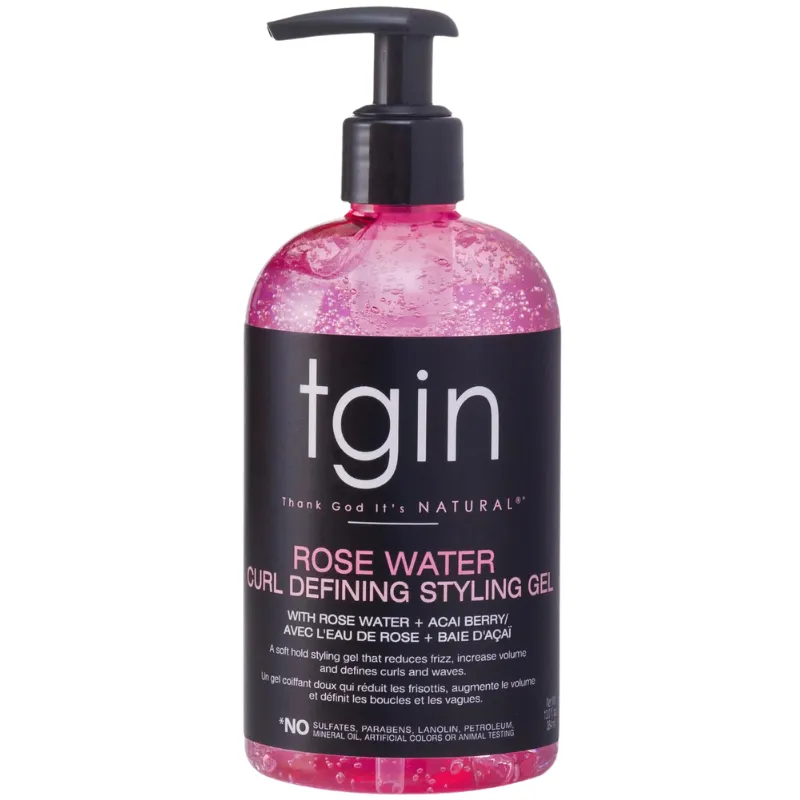 Gel Définissant pour Boucles ROSE WATER - TGIN