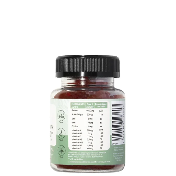 Gummies Volume & Chute Hair Vitamins - Jia Paris - Image 4