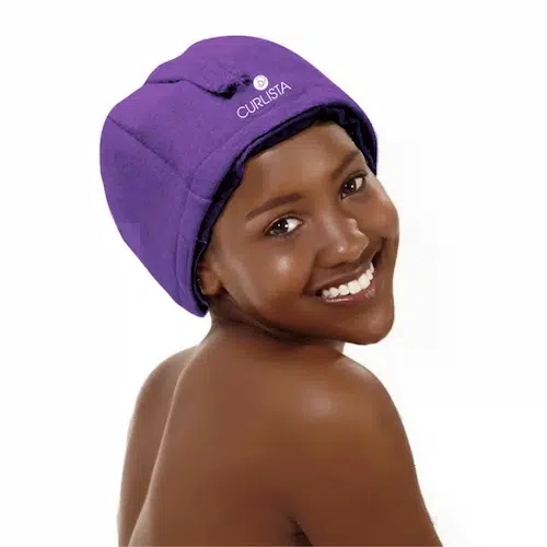 Casque chauffant sans fil - Bonnet de soin capillaire - Curlista - Image 2