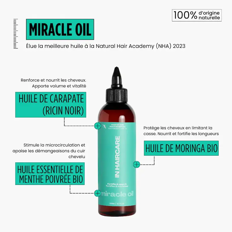 Huile de Soin Fortifiante & Réparatrice - In Haircare - Image 3