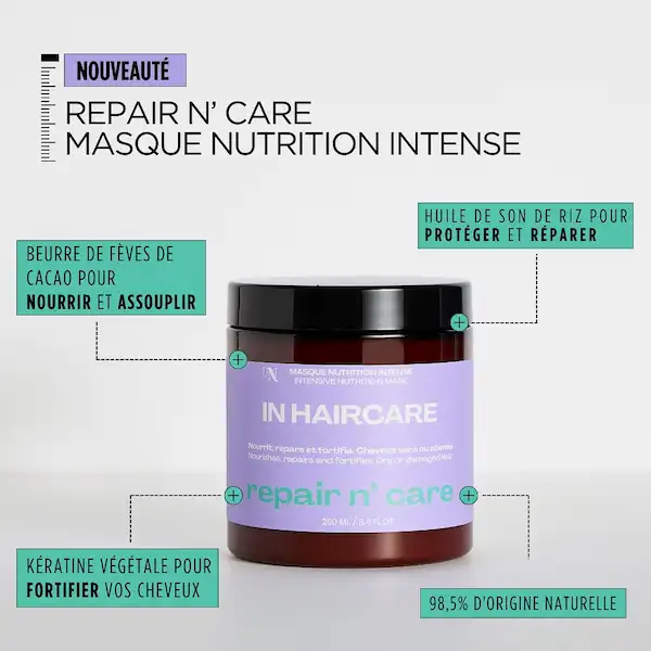 Masque capillaire Fortifiant Repair N' Care - In Haircare - Image 4