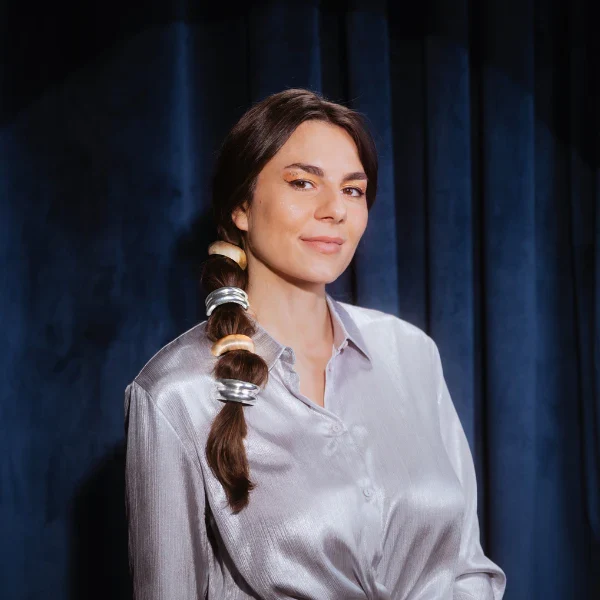 Elastique Cheveux Métal Doré / Argenté - Invisibobble - Image 2