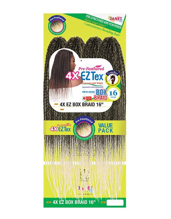 Crochet Braids E-Z BOX BRAID 16 pouces 4X - Janet Collection - Image 4