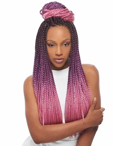 Mèches tressées 3S HAVANA Mambo BOX BRAID - Janet Collection - Image 4