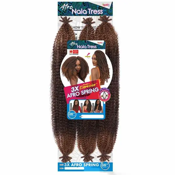 3 X Mèches Pré séparées Afro Spring Twist - Janet Collection - Image 7