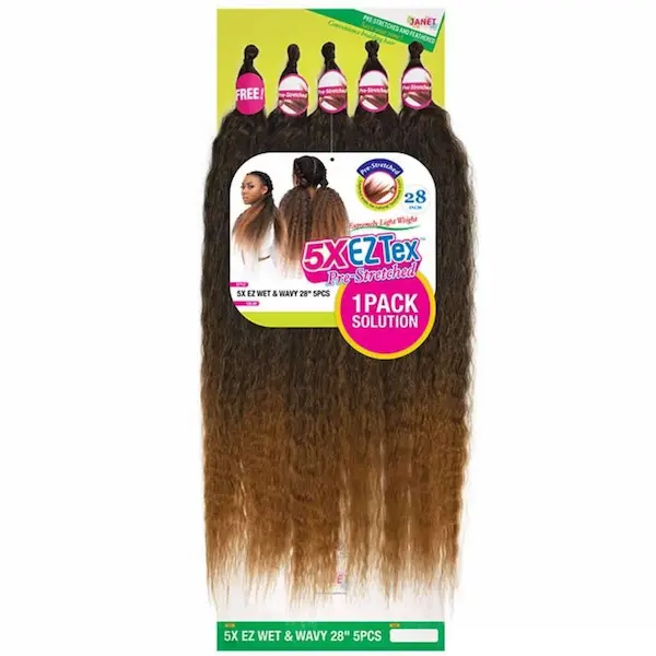 Mèches pour Tresses Ondulées Pre Etirées - Janet Collection - Image 3