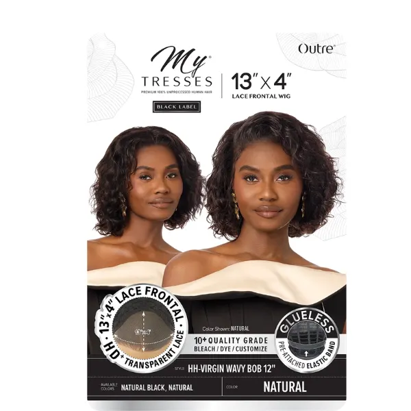 Perruque natural hair HH-VIRGIN WAVY BOB Outre Hair - Image 6