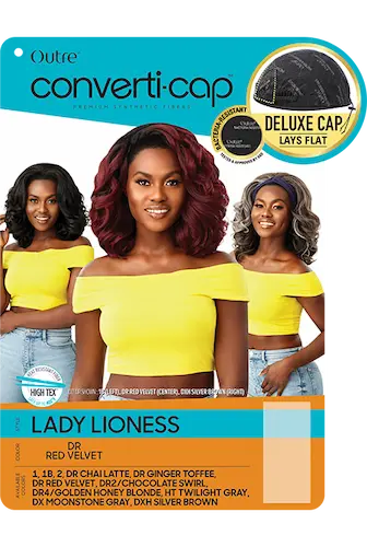 Perruque Ondulée Converti Cap Lady Lioness - Outré - Image 6