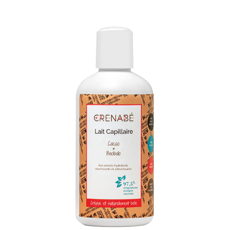 Lait capillaire Cacao et Baobab - Crenabé