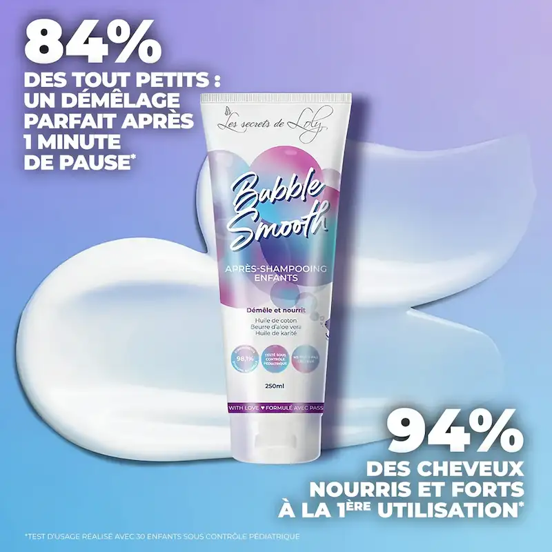 Après-Shampoing Démêlant Bubble Smooth - Les Secrets de Loly - Image 3