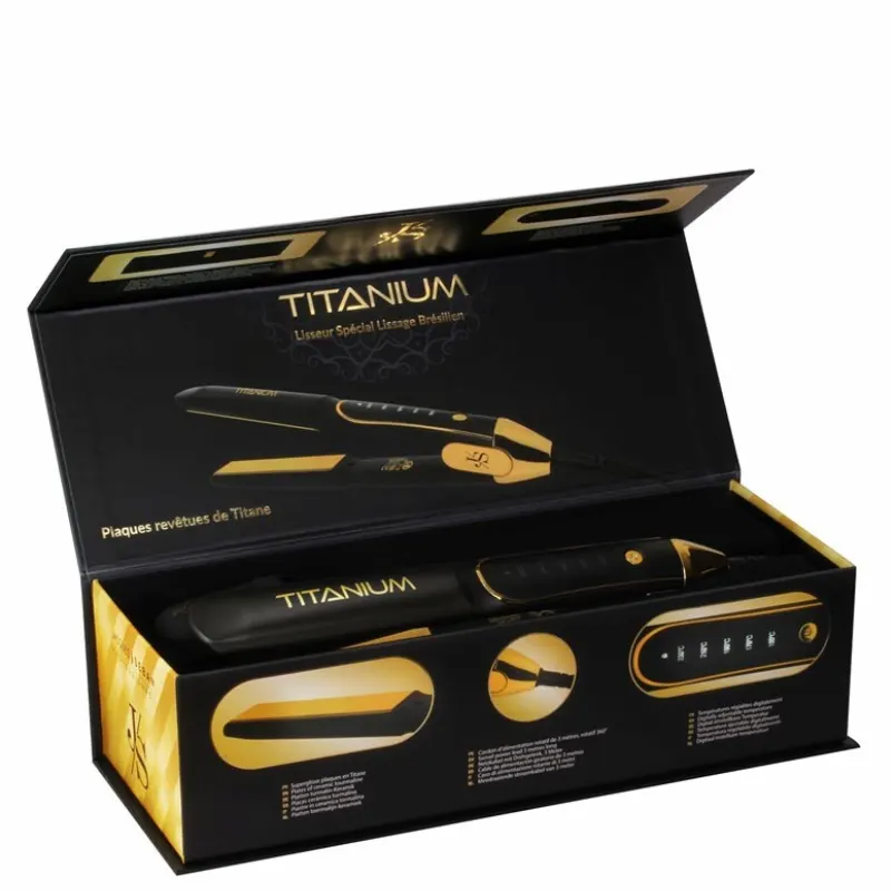 Lisseur boucleur Professionnel TITANIUM - Jacques Seban - Image 7