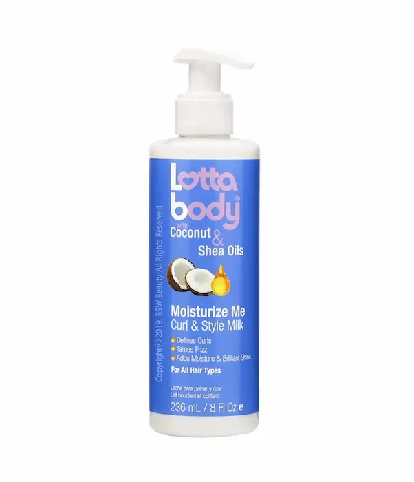 Lait capillaire "Moisturize Me" Coconut & Shea Oils LottaBody
