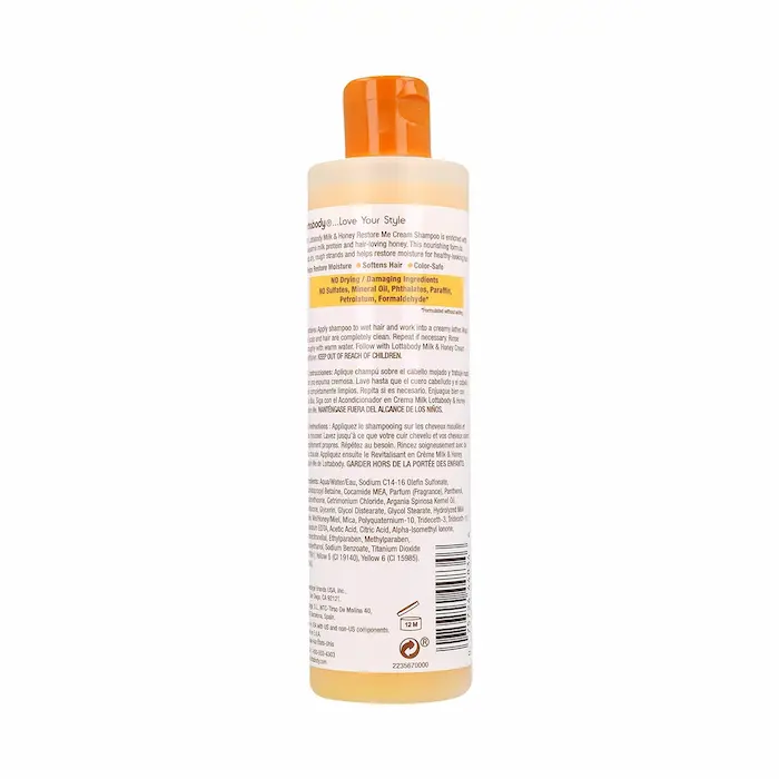 Shampoing Crème "Restore Me" - LottaBody Milk Honey - Image 2
