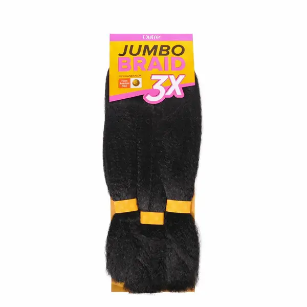Mèches à tresser JUMBO BRAID 3 Paquets - Outre - Image 2