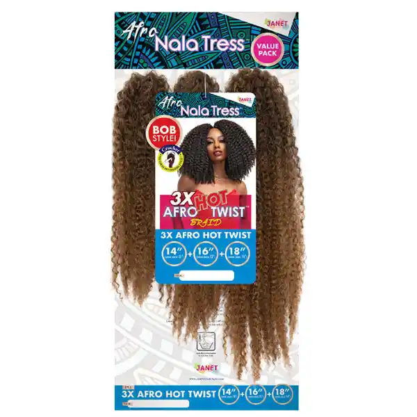 3X Mèches Afro Hot Twist - Janet Collection - Image 4