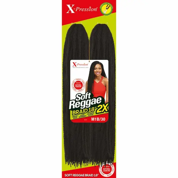 Mèches Outre Soft Reggae Braid pour vanilles et twist - Image 3