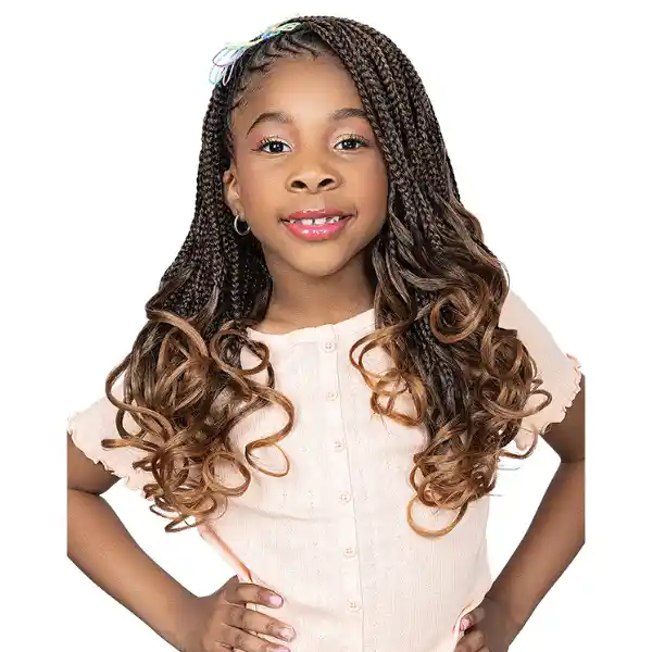 3X Mèches French Curl Pre-Stretched Teeny 32" - Janet Collection - Image 2