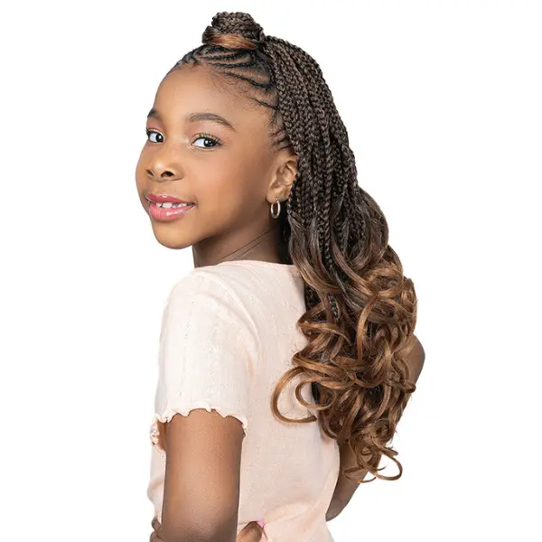3X Mèches French Curl Pre-Stretched Teeny 32" - Janet Collection - Image 3