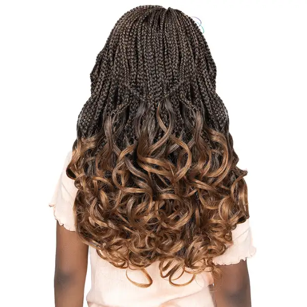 3X Mèches French Curl Pre-Stretched Teeny 32" - Janet Collection - Image 4